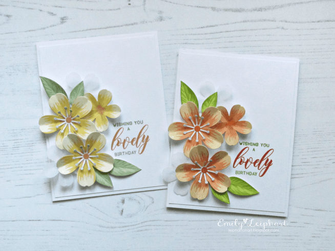 Altenew Build-A-Flower Set Build-A-Flower: Sakura Blossom Layering Stamp & Die Set