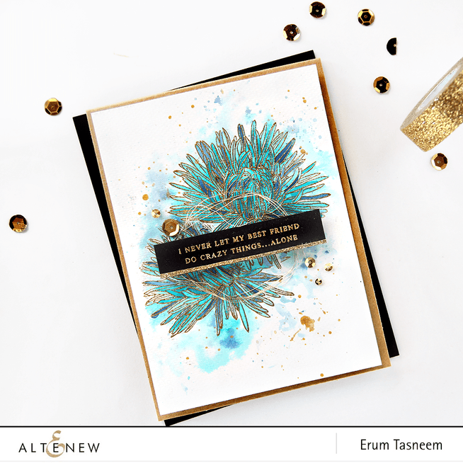 Altenew Build-A-Flower Set Z - Build-A-Flower: Aster Layering Stamp & Die Set