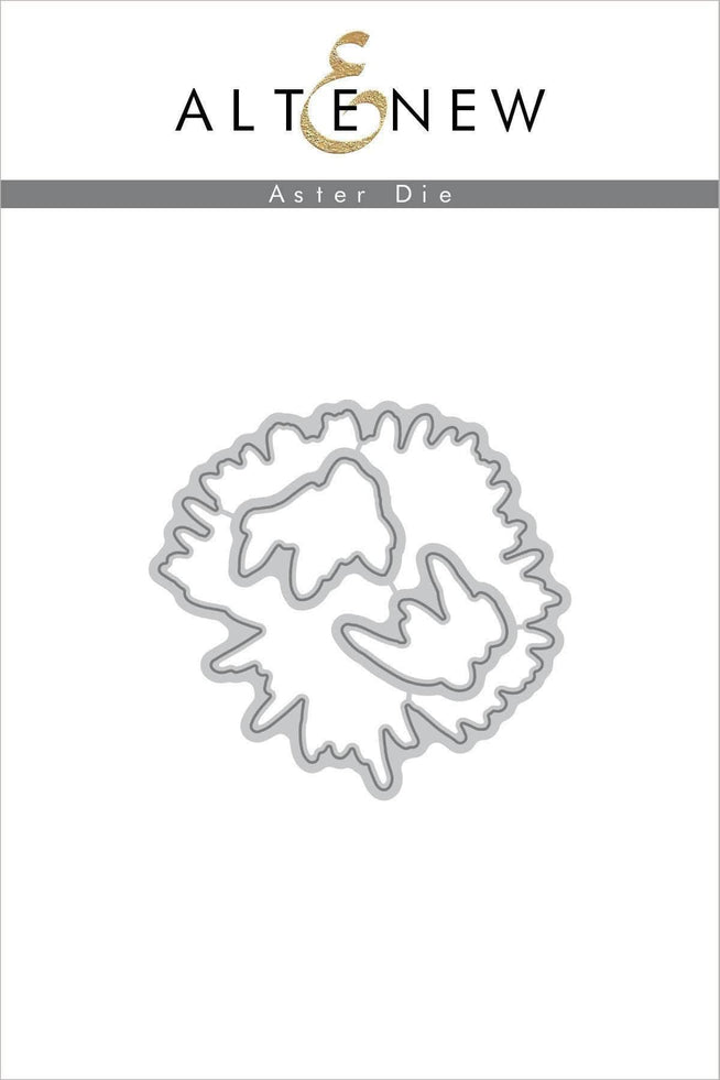 Altenew Build-A-Flower Set Z - Build-A-Flower: Aster Layering Stamp & Die Set