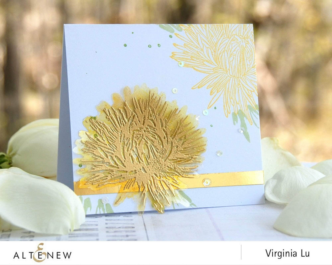 Altenew Build-A-Flower Set Z - Build-A-Flower: Aster Layering Stamp & Die Set