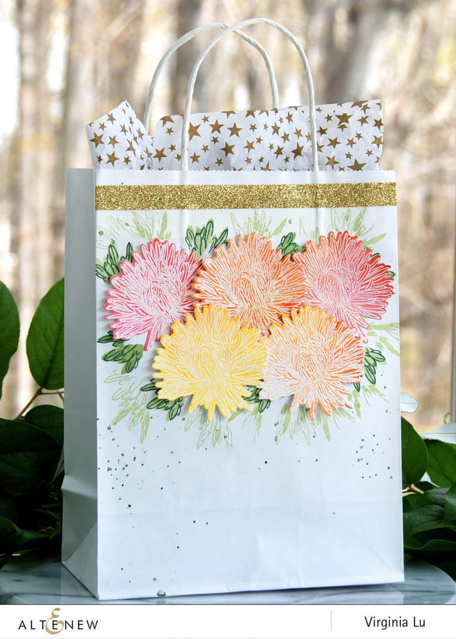 Altenew Build-A-Flower Set Z - Build-A-Flower: Aster Layering Stamp & Die Set