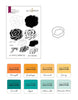 Altenew Build-A-Flower Set Build-A-Flower: Begonia Layering Stamp & Die Set & Ink Bundle