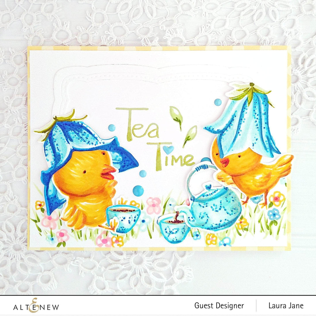 Altenew Build-A-Flower Set Z - Build-A-Flower: Bellflower Layering Stamp & Die Set