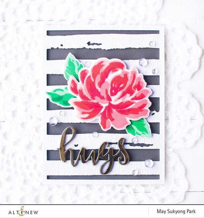Altenew Build-A-Flower Set Build-A-Flower: Chrysanthemum Layering Stamp & Die Set & Ink Bundle