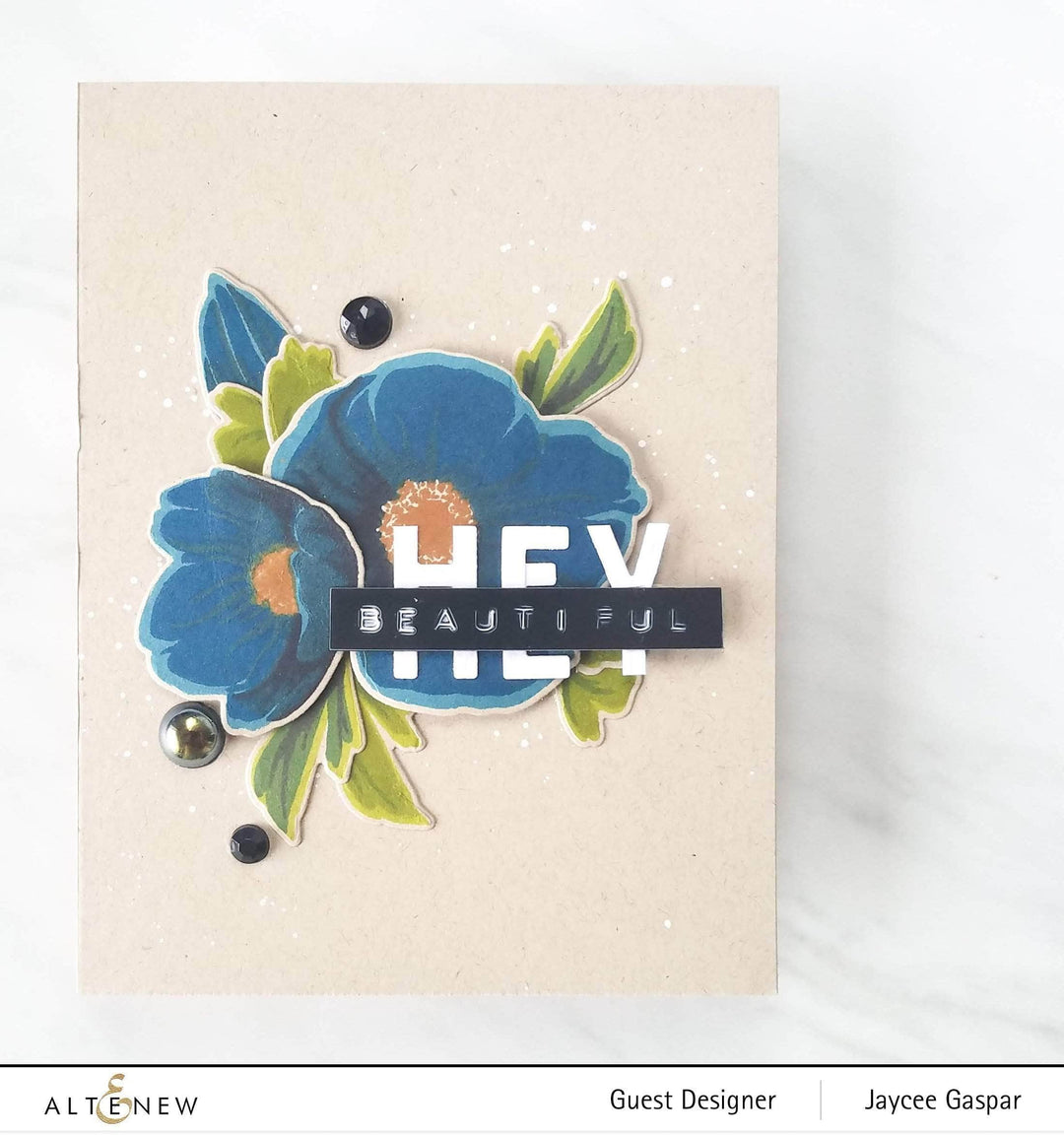 Altenew Build-A-Flower Set Z - Build-A-Flower: Hellebore Layering Stamp & Die Set