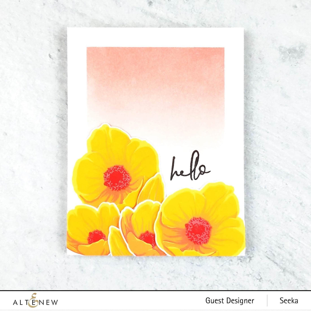 Altenew Build-A-Flower Set Z - Build-A-Flower: Hellebore Layering Stamp & Die Set