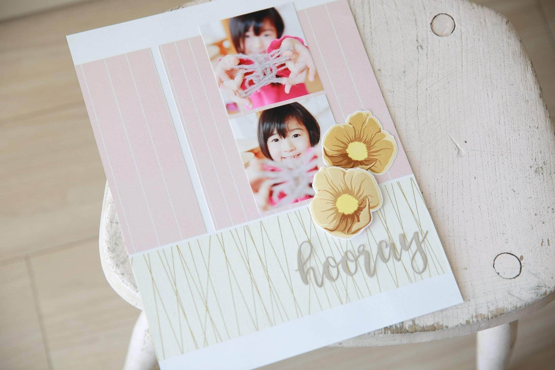 Altenew Build-A-Flower Set Z - Build-A-Flower: Hellebore Layering Stamp & Die Set