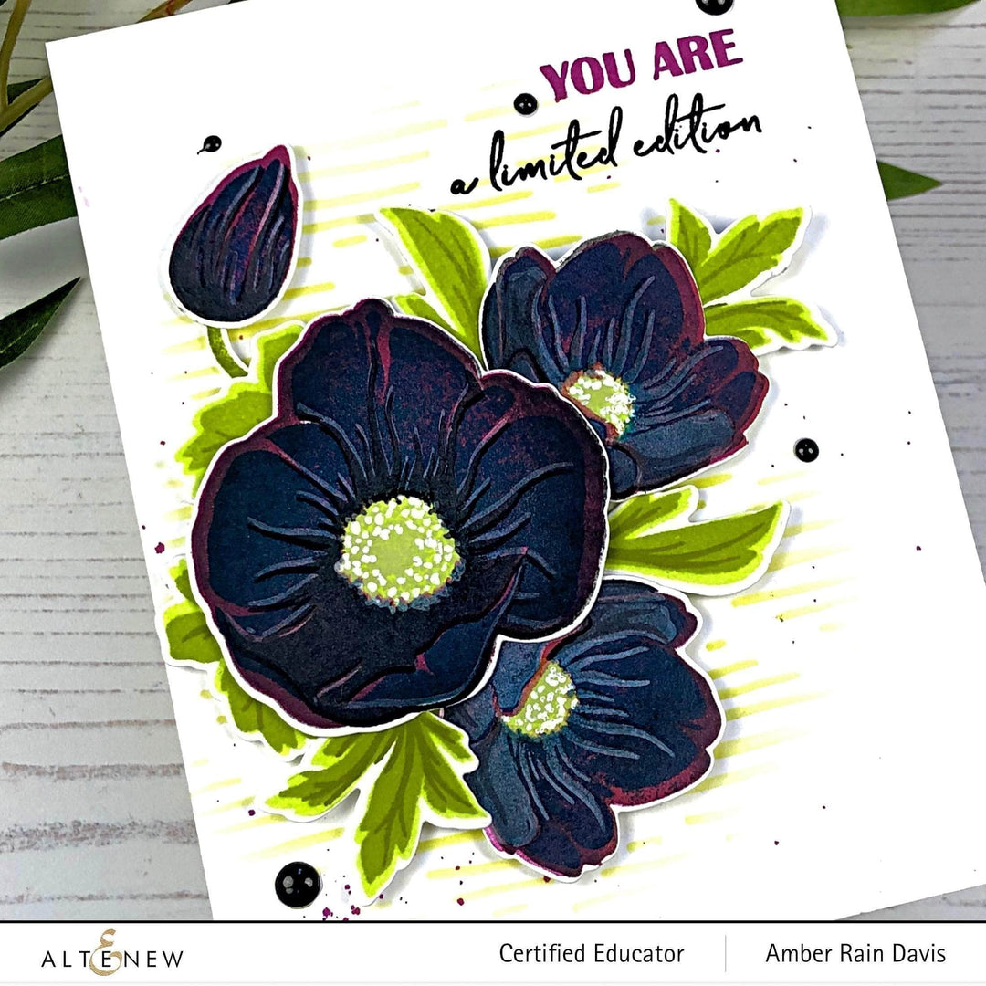 Altenew Build-A-Flower Set Z - Build-A-Flower: Hellebore Layering Stamp & Die Set