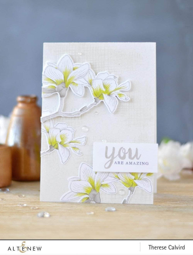 Altenew Build-A-Flower Set Z - Build-A-Flower: Magnolia Layering Stamp & Die Set