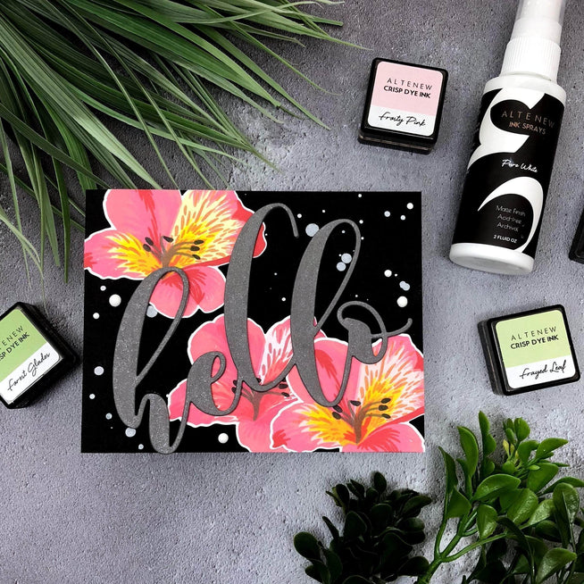 Altenew Build-A-Flower Set Z - Build-A-Flower: Peruvian Lily Layering Stamp & Die Set