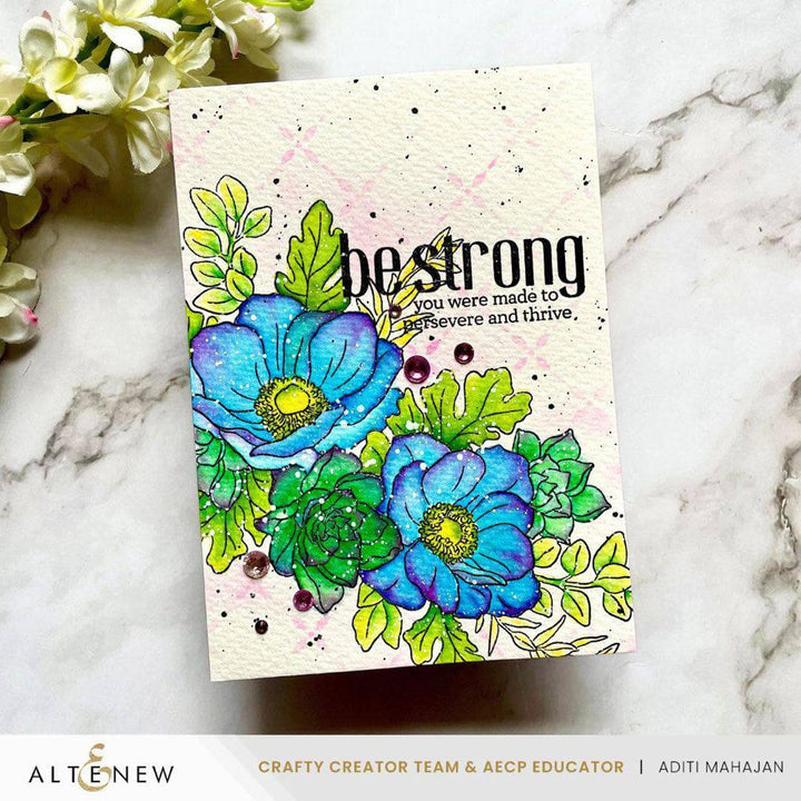 Build-A-Garden: Captivating Floral Swag & Add-on Die Bundle