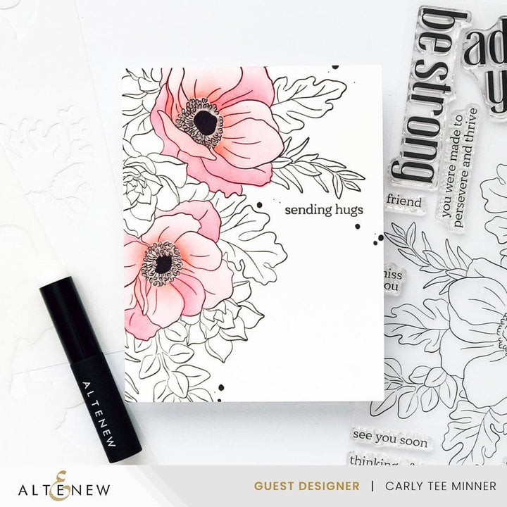 Build-A-Garden: Captivating Floral Swag & Add-on Die Bundle