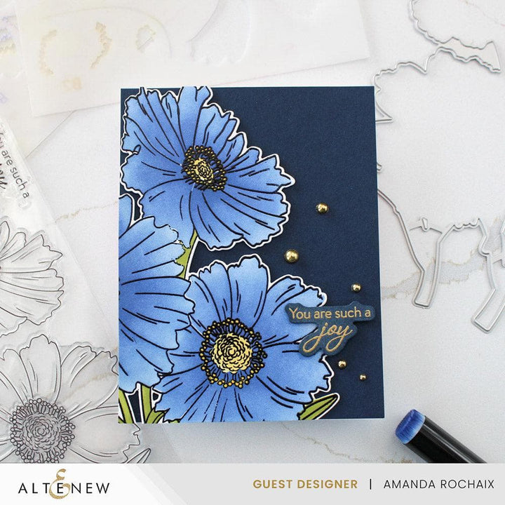 Altenew Build-A-Garden Bundle Build-A-Garden: Cheerful Coreopses & Add-on Die Bundle