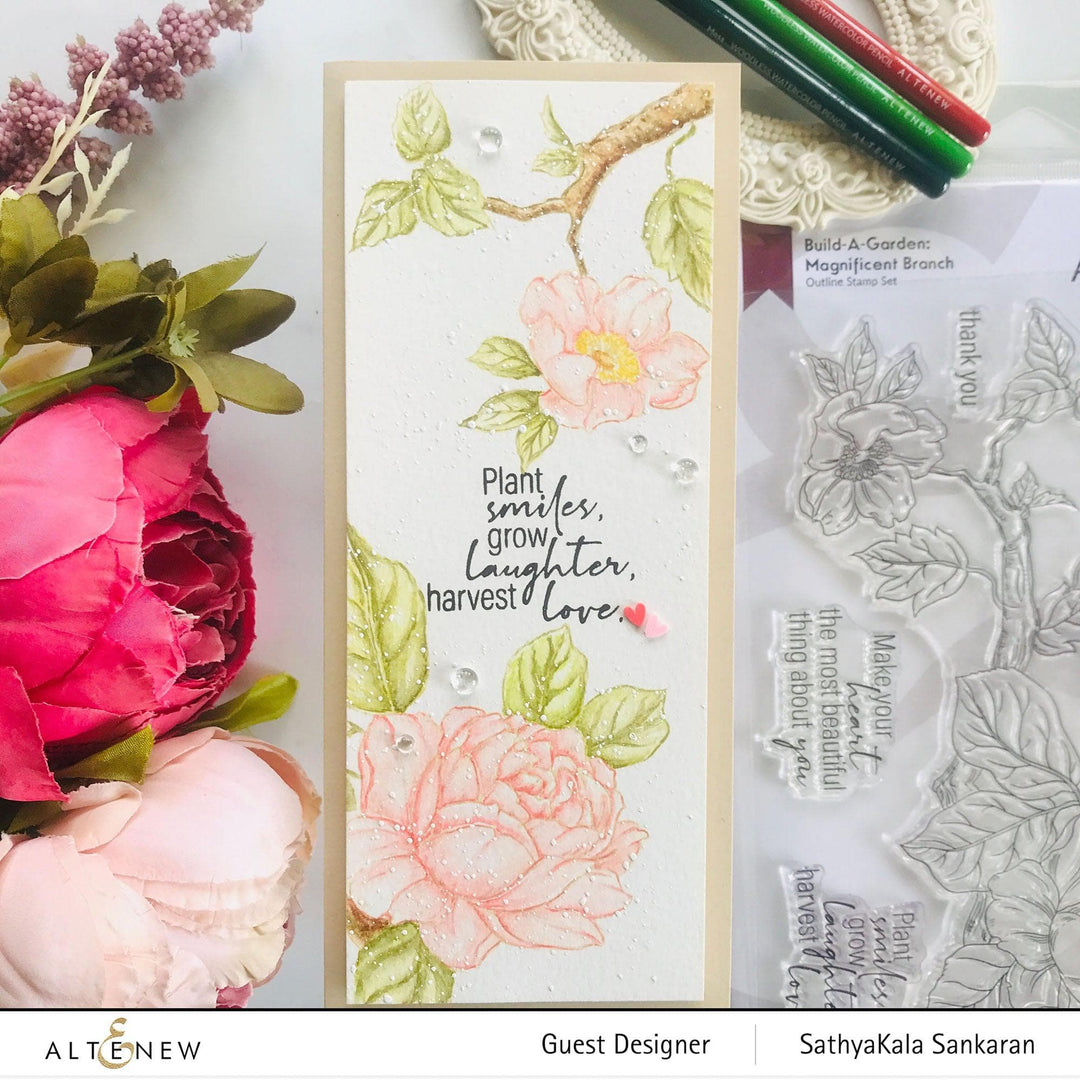 Altenew Build-A-Garden Bundle Build-A-Garden: Magnificent Branch & Tulips & Friends Add-on Die Bundle