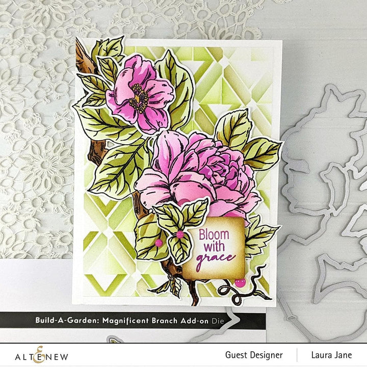Altenew Build-A-Garden Bundle Build-A-Garden: Magnificent Branch & Tulips & Friends Add-on Die Bundle