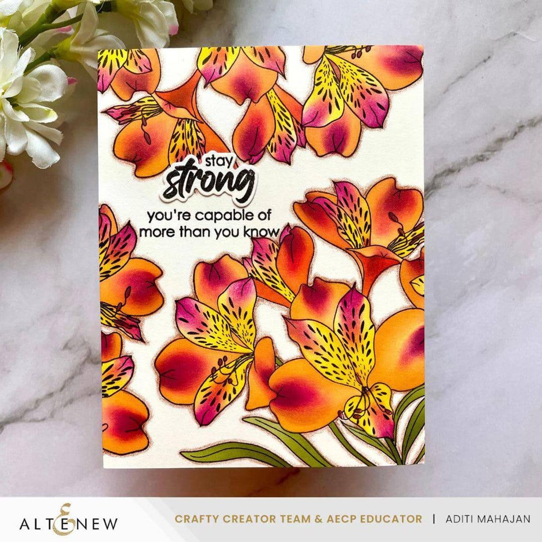 Build-A-Garden: Peruvian Lily & Add-On Die Bundle