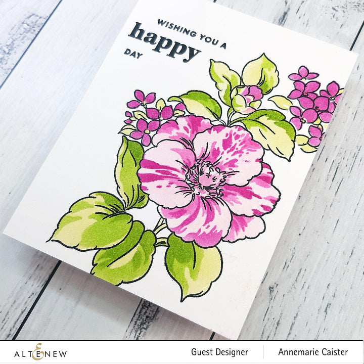 Altenew Build-A-Garden Bundle Build-A-Garden: Rosa Gallica & Add-On Die Bundle
