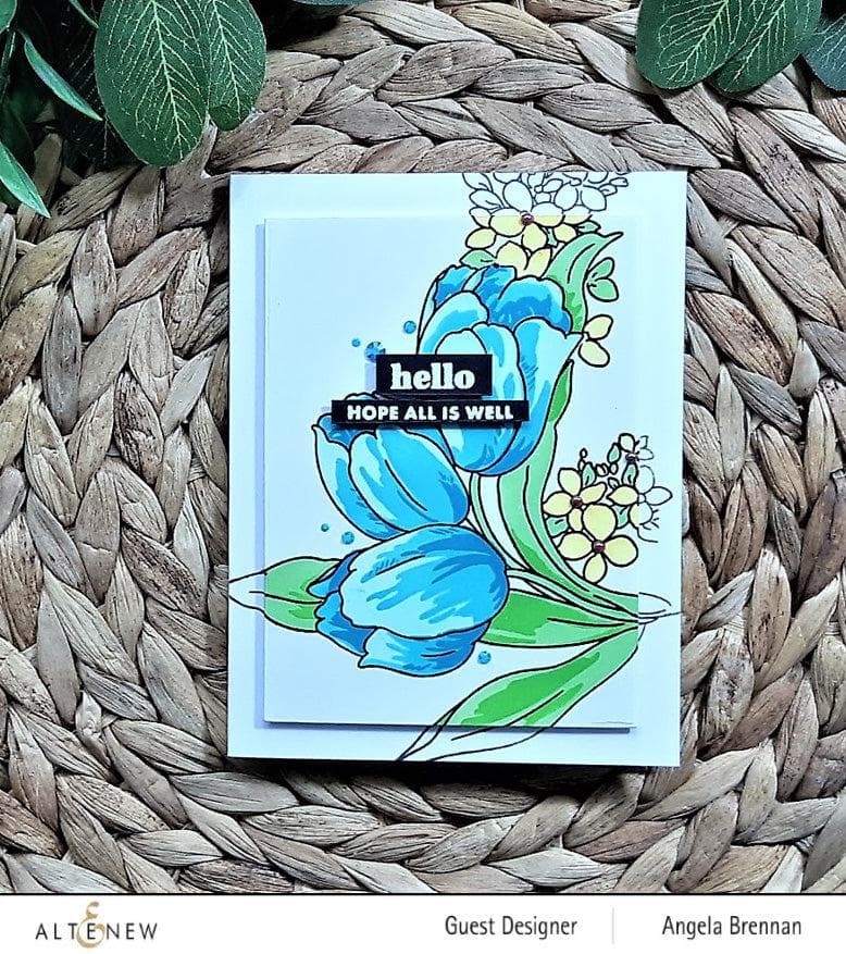 Altenew Build-A-Garden Bundle Build-A-Garden: Tulips & Friends & Add-on Die Bundle