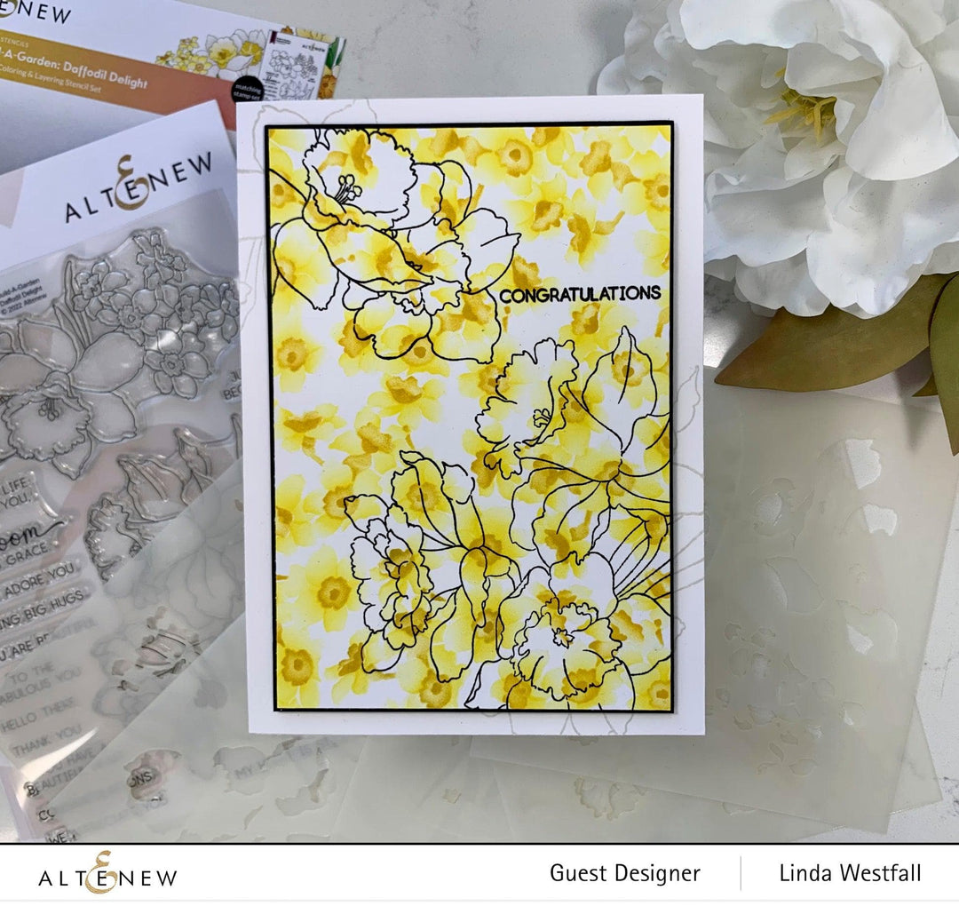 Altenew Build-A-Garden Set Build-A-Garden: Daffodil Delight