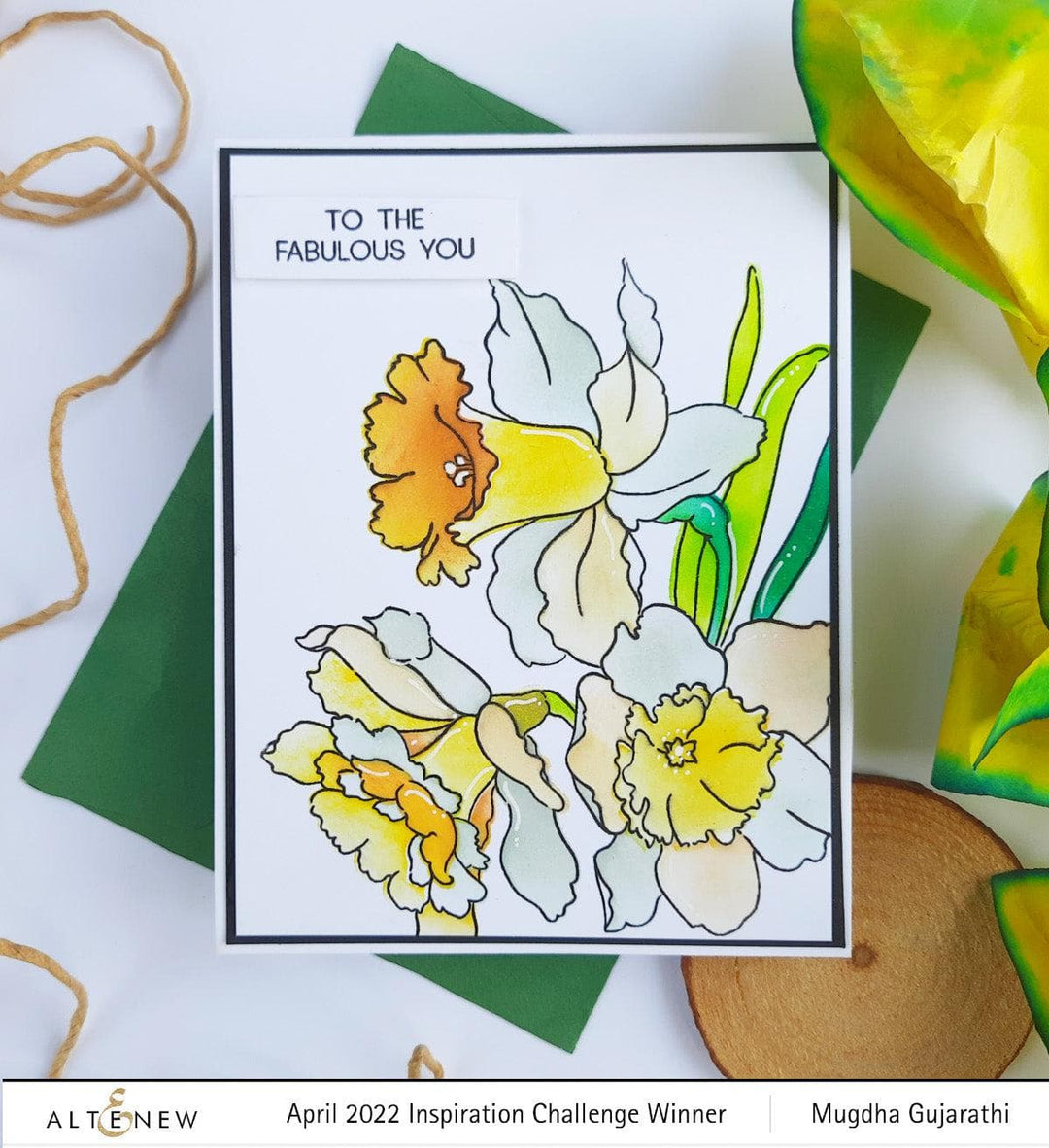 Altenew Build-A-Garden Set Build-A-Garden: Daffodil Delight