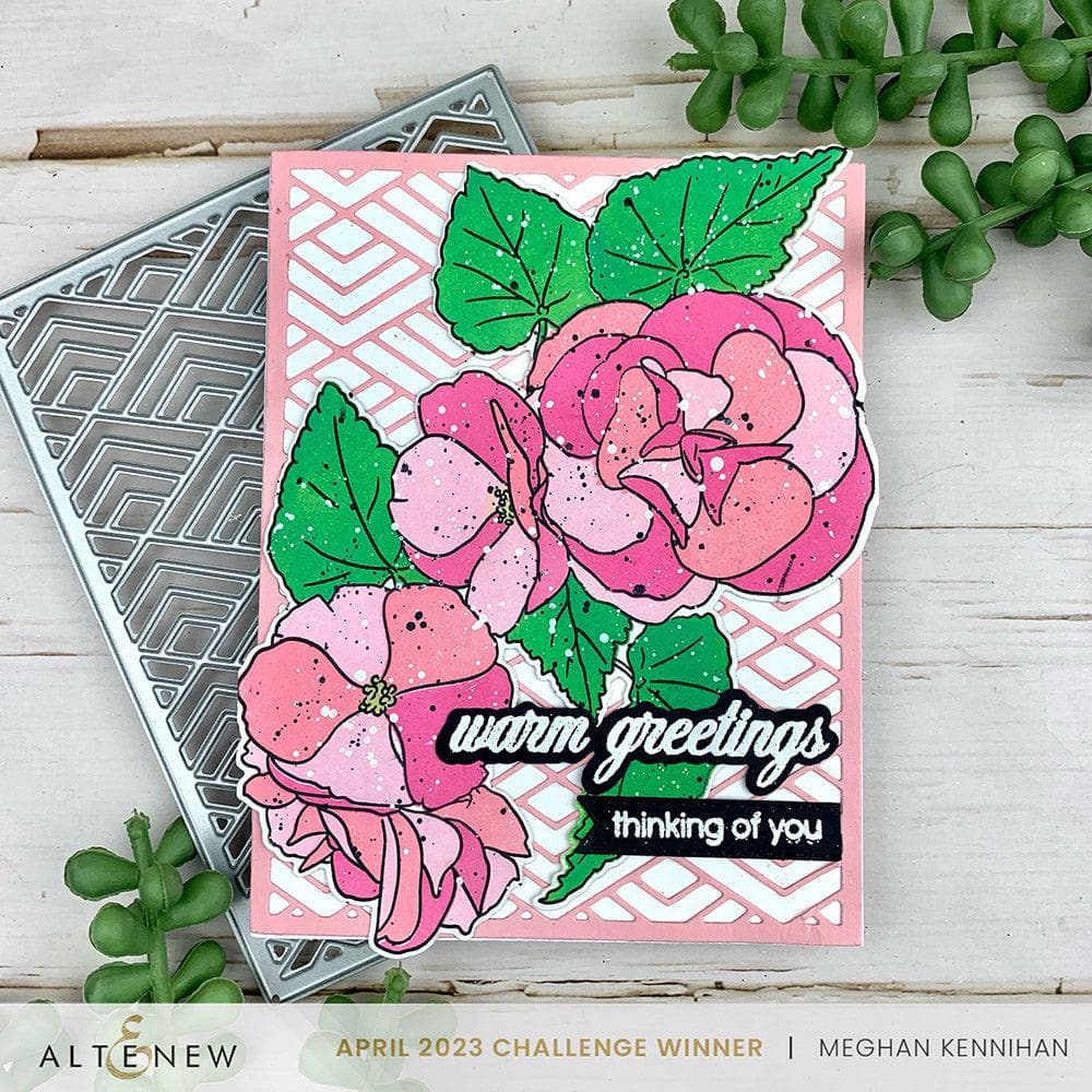 Altenew Build-A-Garden Set Build-A-Garden: Frilly Begonia