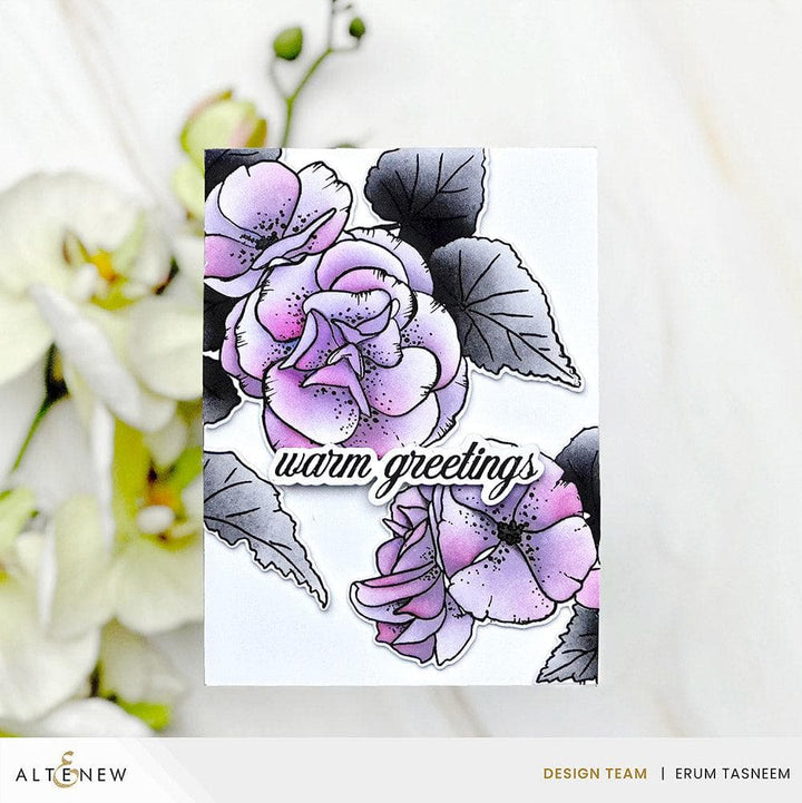Altenew Build-A-Garden Set Build-A-Garden: Frilly Begonia