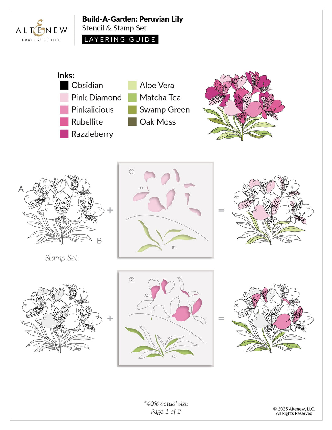 Build-A-Garden: Peruvian Lily
