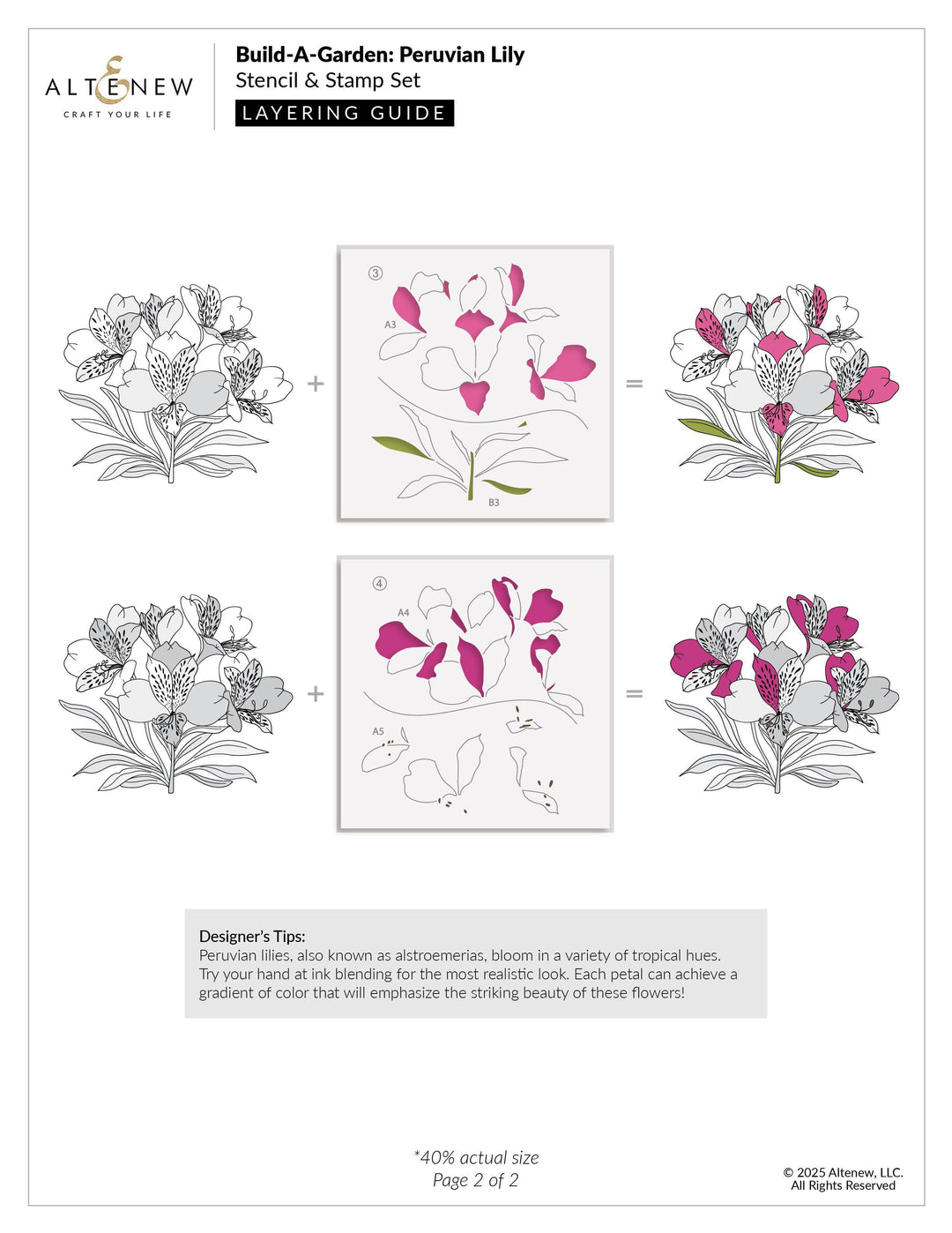 Build-A-Garden: Peruvian Lily