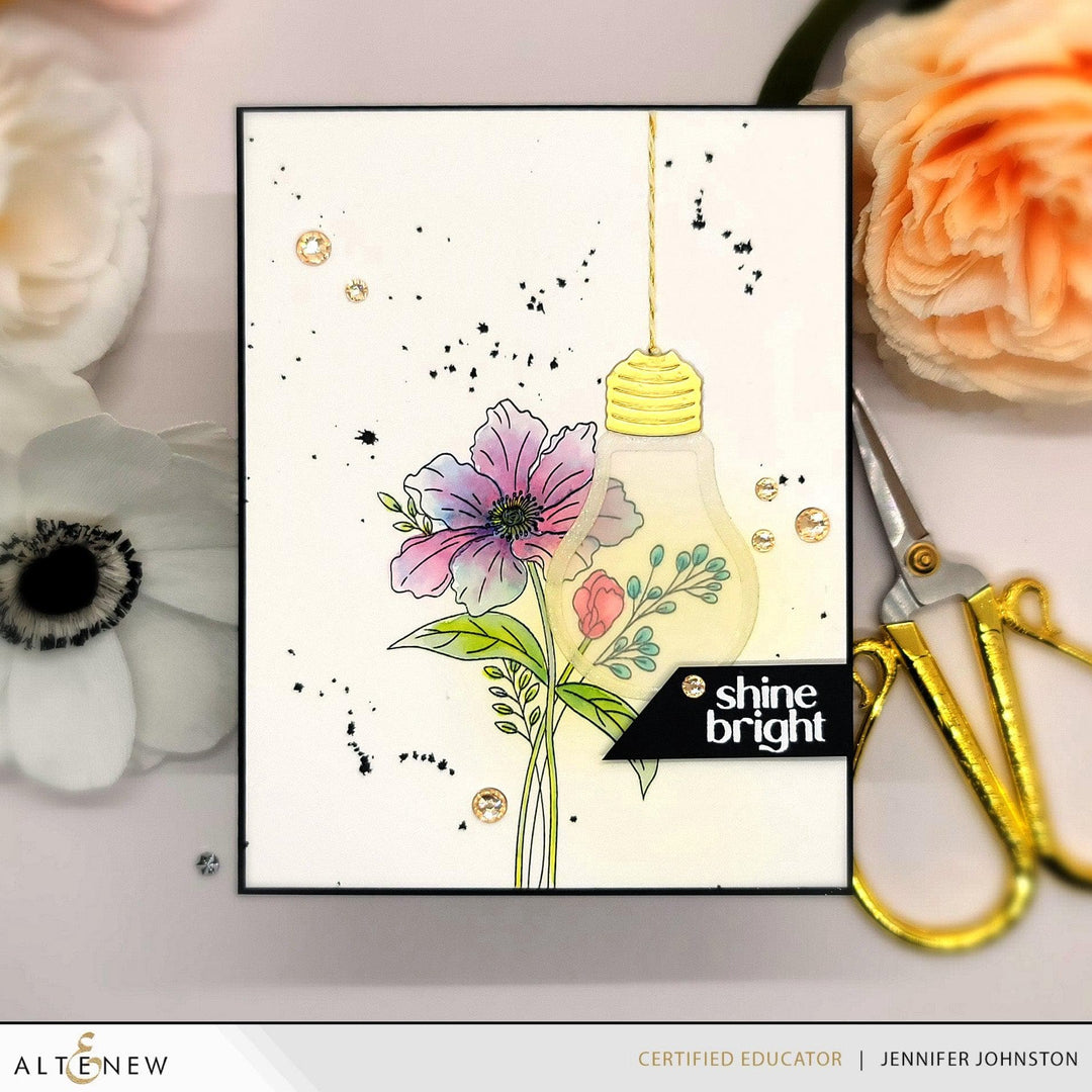 Brushed Gold Metallic Cardstock (10 sheets/set)