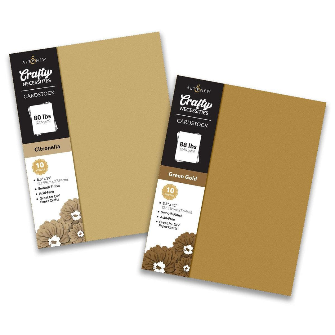 Crafty Necessities Cardstock Bundle (Wood Warbler)