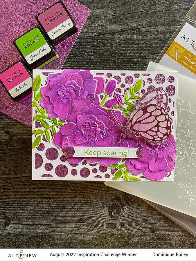 Part A-Glitz Art Craft Co.,LTD Cardstock Glitter Gradient Cardstock Set - Purple Galore