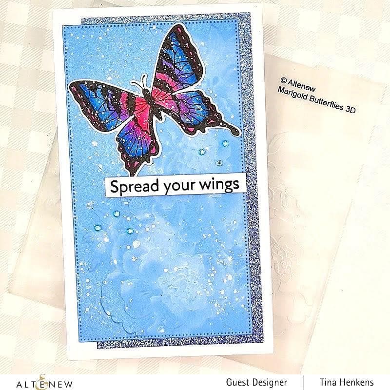 Altenew Cardstock Sparking Twilight and Sparkle & Dazzle Glitter Gradient Cardstock Bundle