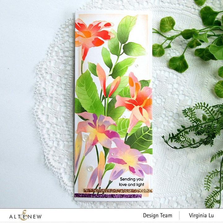 Altenew Cardstock Sparkling Twilight Glitter Gradient Cardstock Bundle