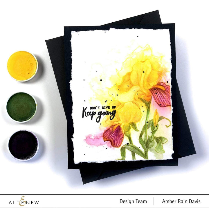 Altenew Creativity Kit Featurette Adding Depth to Watercolor Using Pencils Class