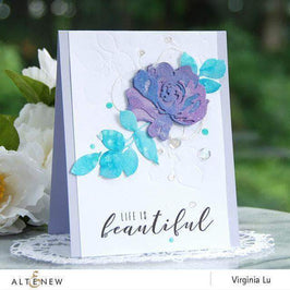 Altenew Creativity Kit Featurette Adding Extra Detail to Cover Dies Class