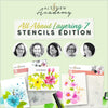 Altenew Workshop All About Layering 7 - Stencil Edition Online Cardmaking Class