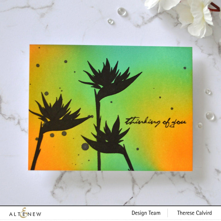 Altenew Creativity Kit Featurette All Over Stamped Die-Cut Backgrounds Class