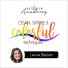 Altenew Class Clean, Simple, and Colorful Techniques Online Cardmaking Class