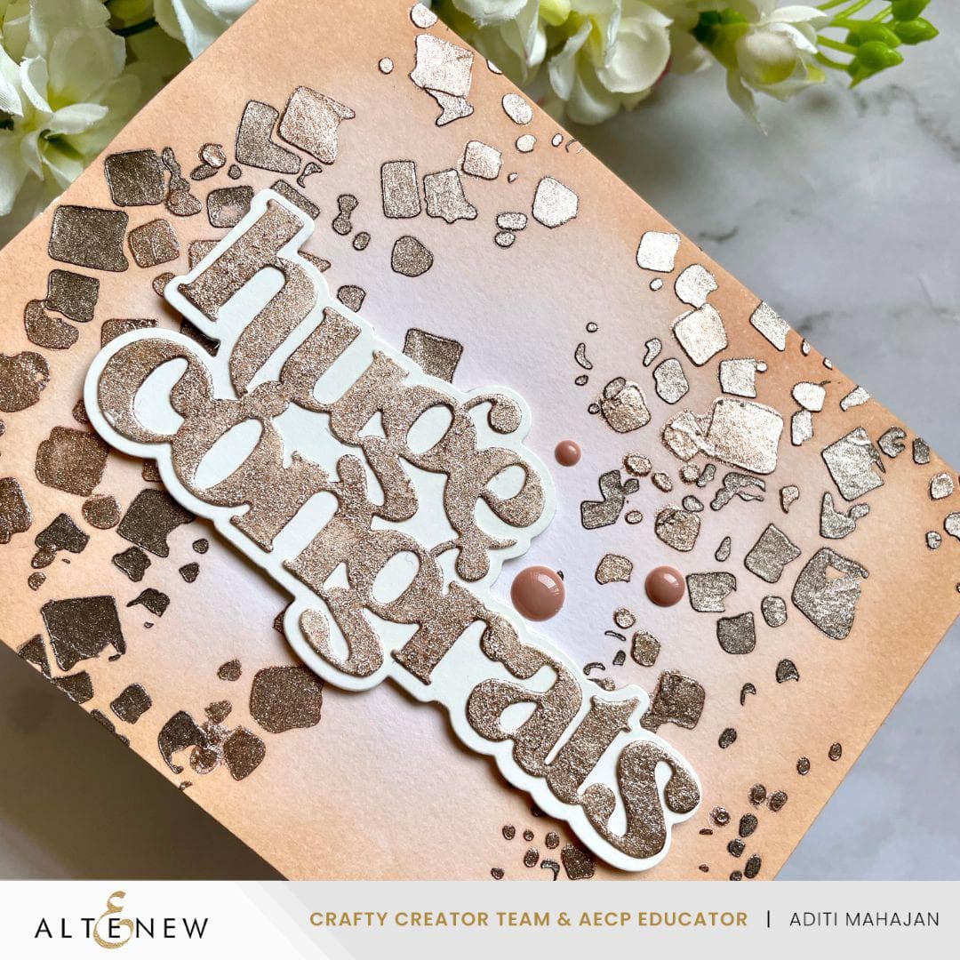 Crafting 101: Precision Techniques with Shimmer Relief Paste