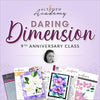 Altenew Class Daring Dimension Class