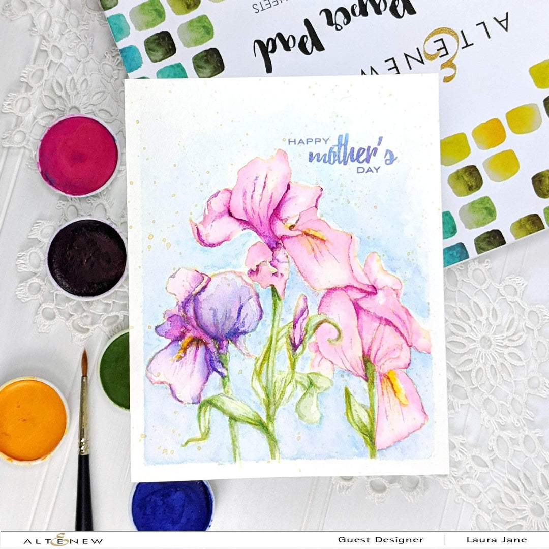 Altenew Creativity Kit Featurette Easy Watercolored Florals Class