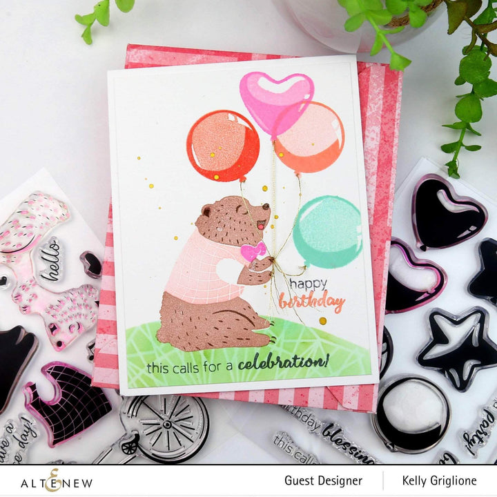 Altenew Creativity Kit Featurette Hidden Message Slider Card Class