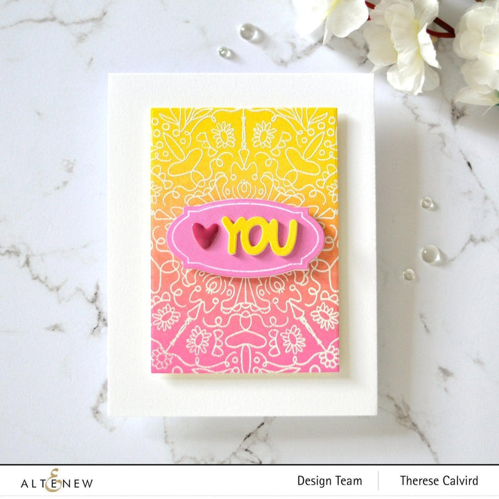 Altenew Creativity Kit Featurette Ink-Blended Backgrounds Class