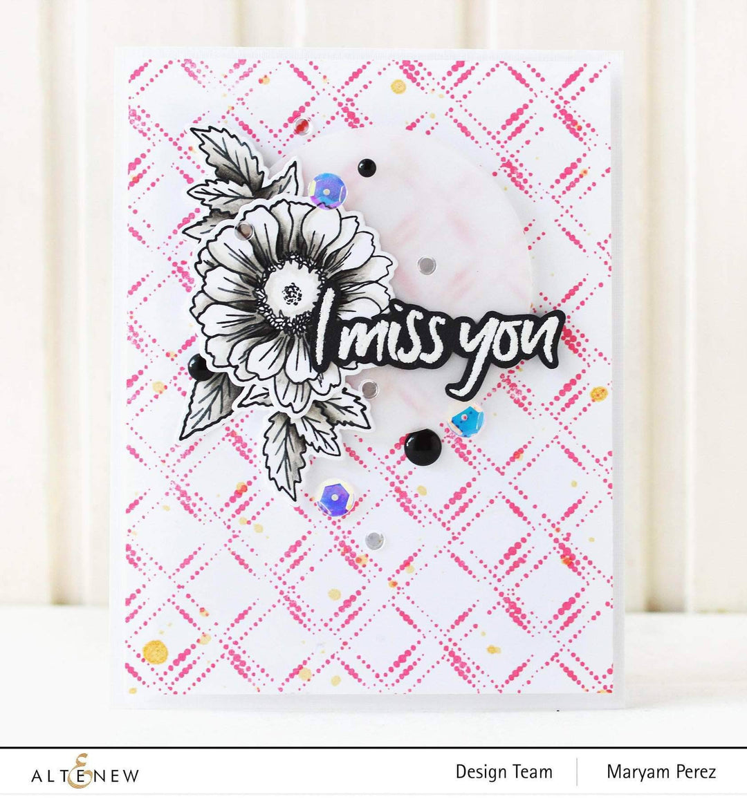 Altenew Creativity Kit Featurette Making Florals Pop Off a Dark Background Class