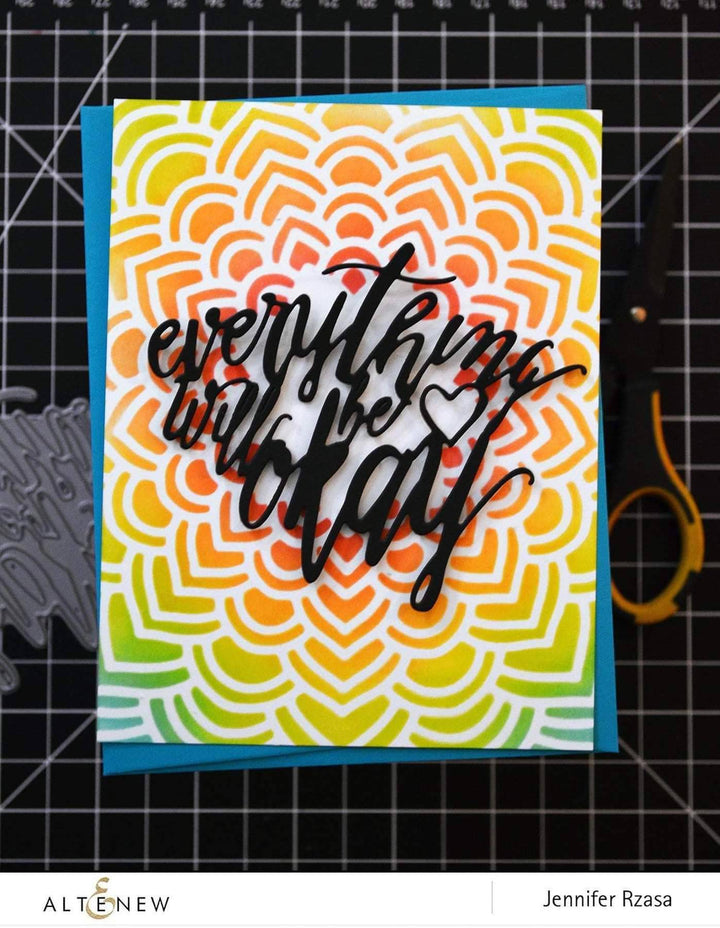 Altenew Creativity Kit Featurette Soften Images with Spritzing Class