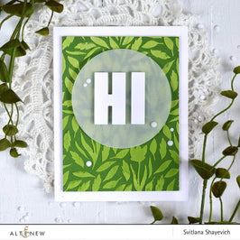 Altenew Creativity Kit Featurette Stretching Stamped Backgrounds Class