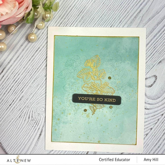 Photocentric Clear Stamps Acai Berry Branch Stamp Set
