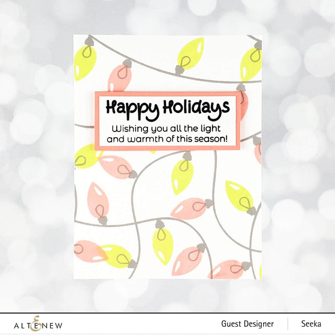 Photocentric Clear Stamps All Is Bright Stamp Set