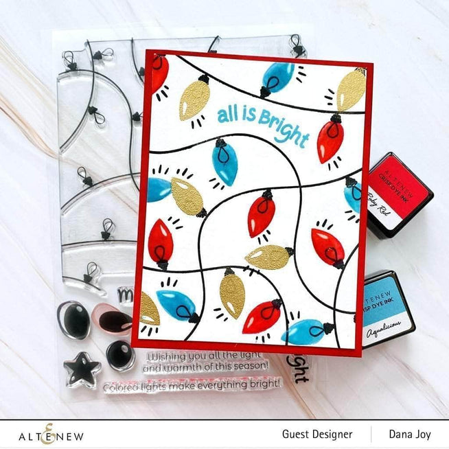 Photocentric Clear Stamps All Is Bright Stamp Set