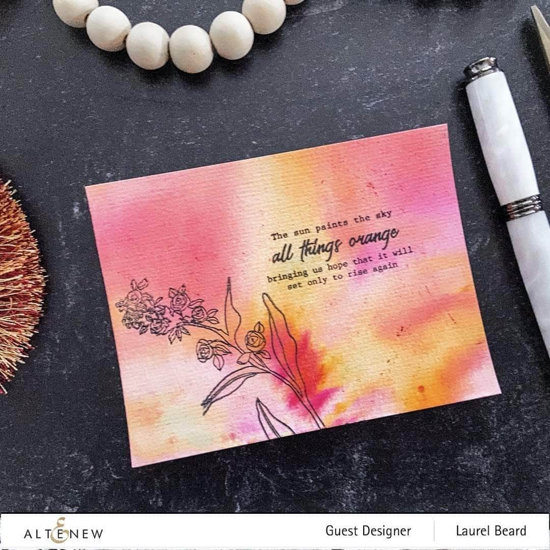 Photocentric Clear Stamps All Things Orange Stamp Set